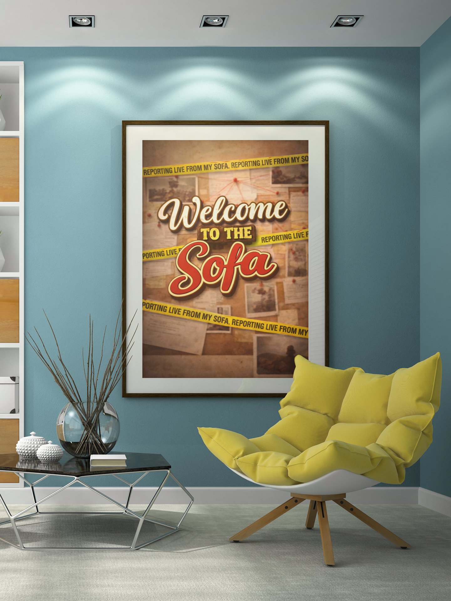 Welcome to the Sofa Poster product image (39)