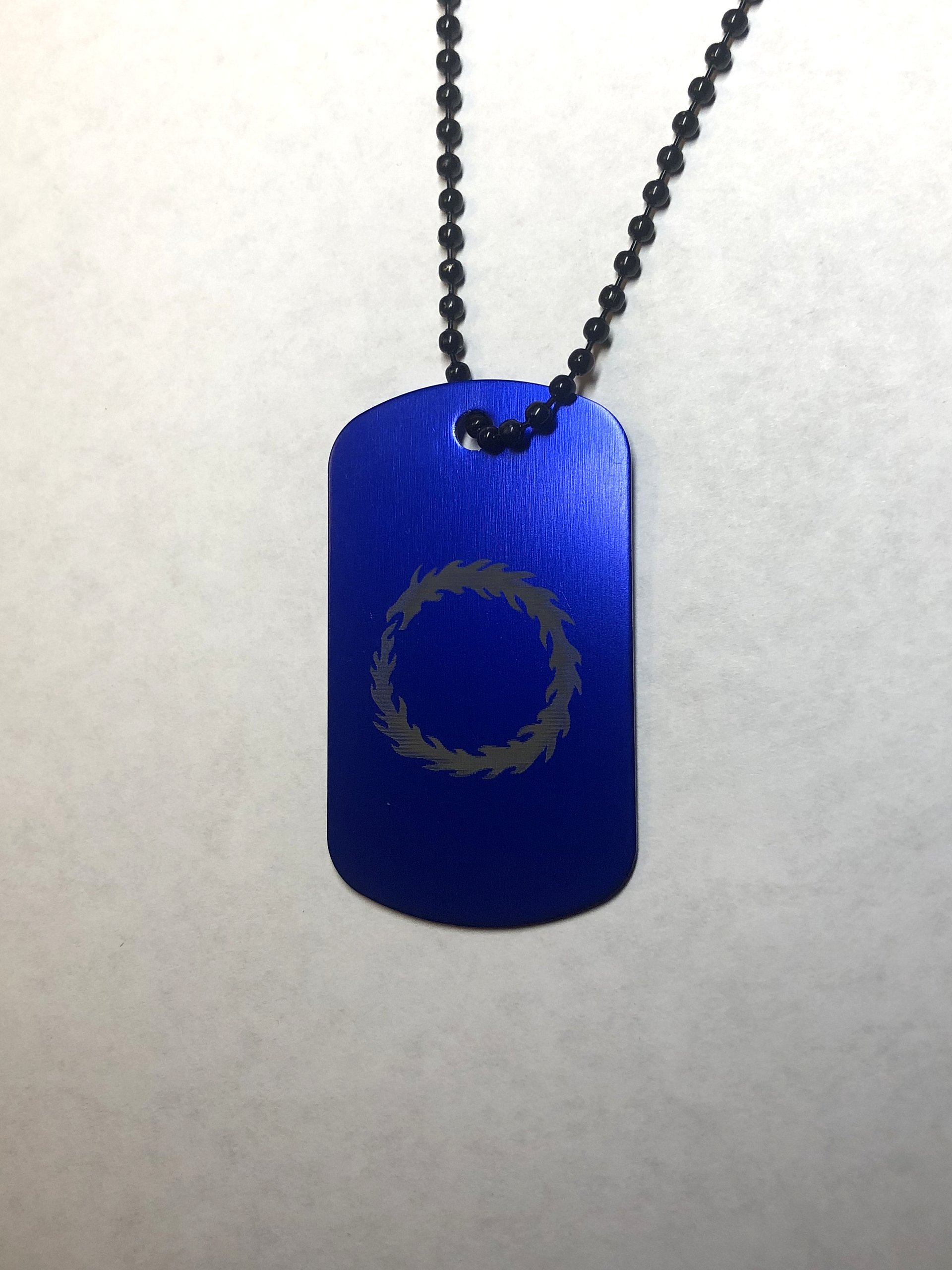 ARCANUM - Engraved Dog Tag Pendant Necklace product image (5)