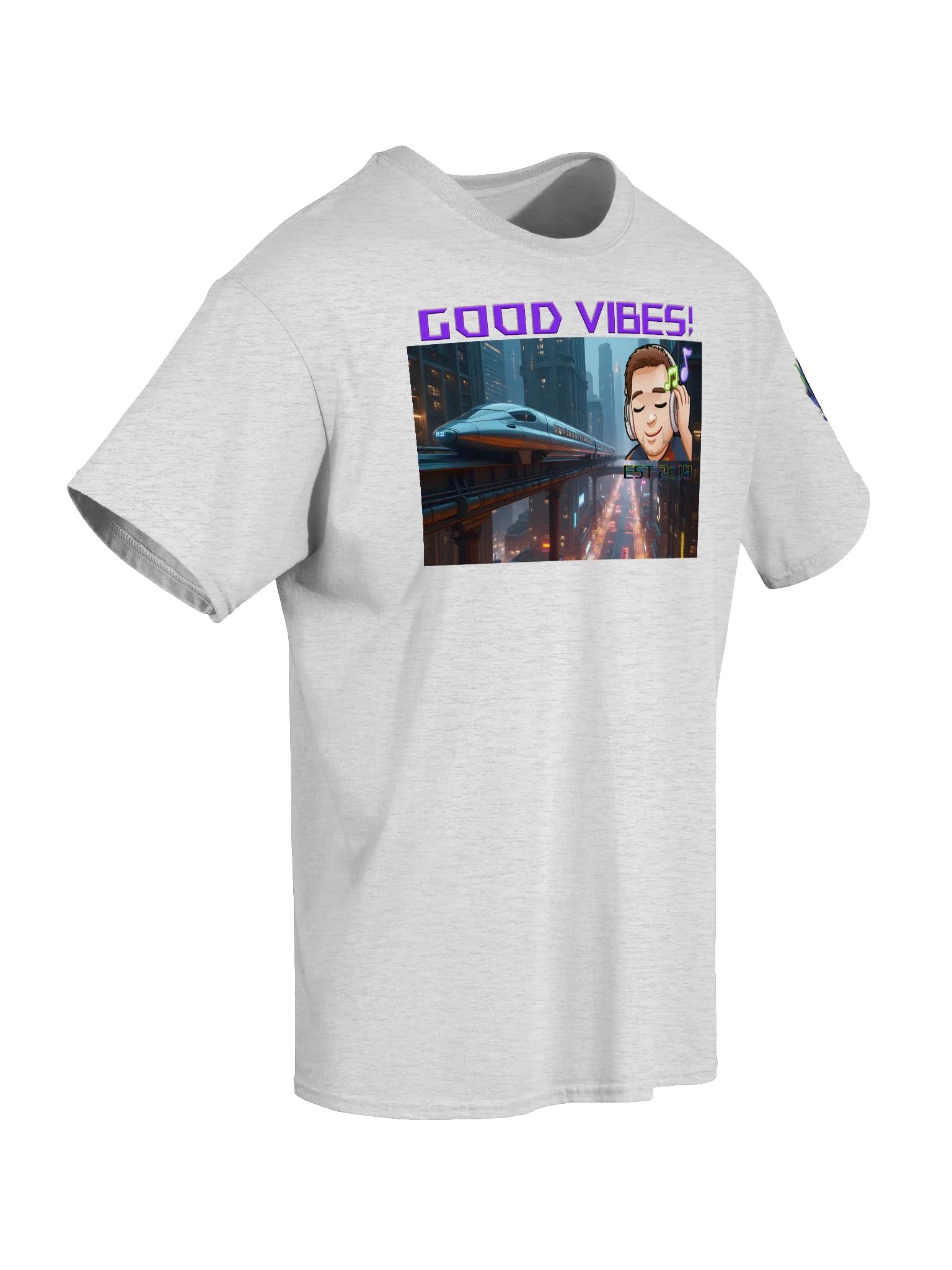 Heavy- CyberPunk Tee Est 2019 product image (5)