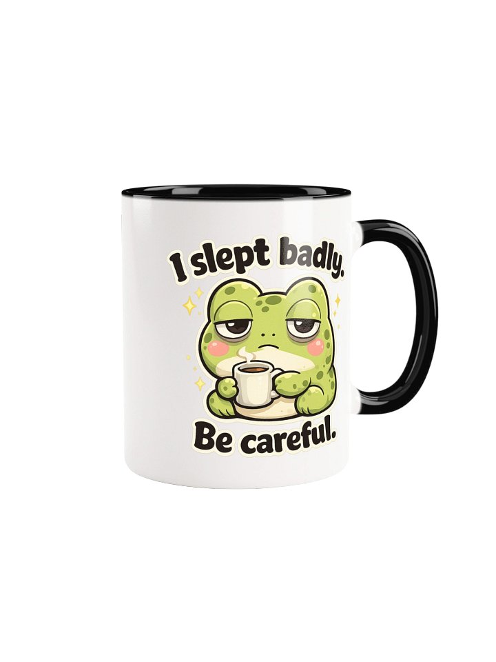 Whipple the Frog I Slept Badly Be Careful product image (1)