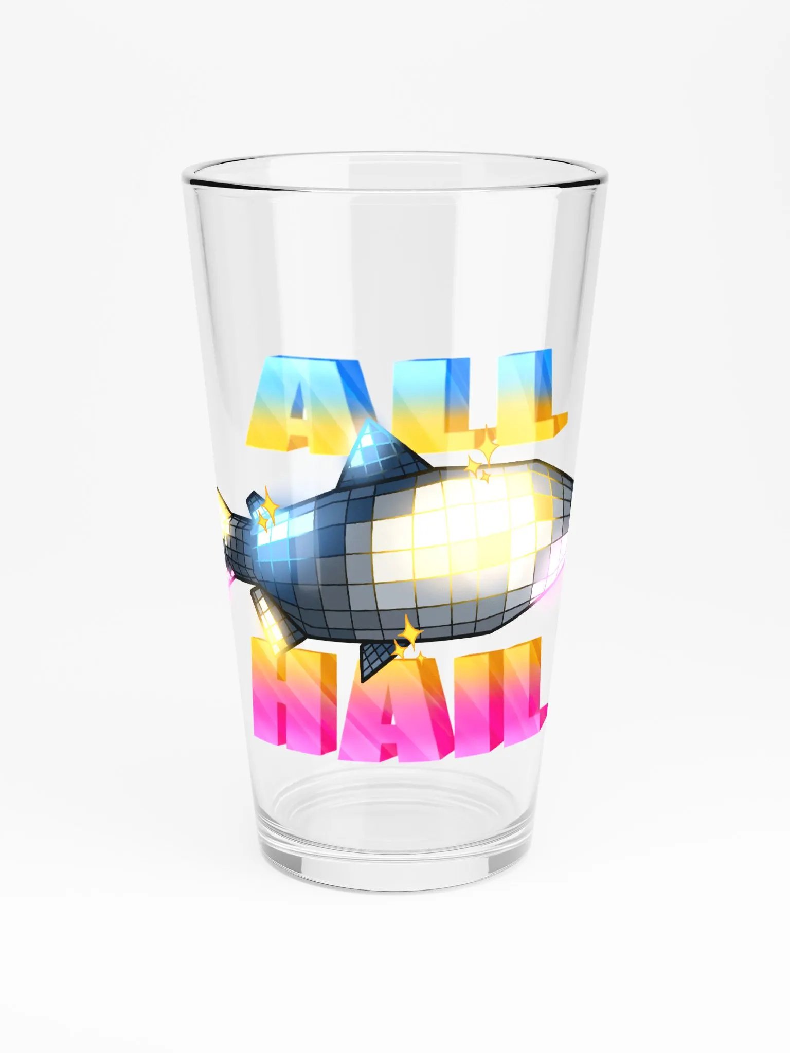 ALL HAIL Disco Tuna Pint Glass product image (3)