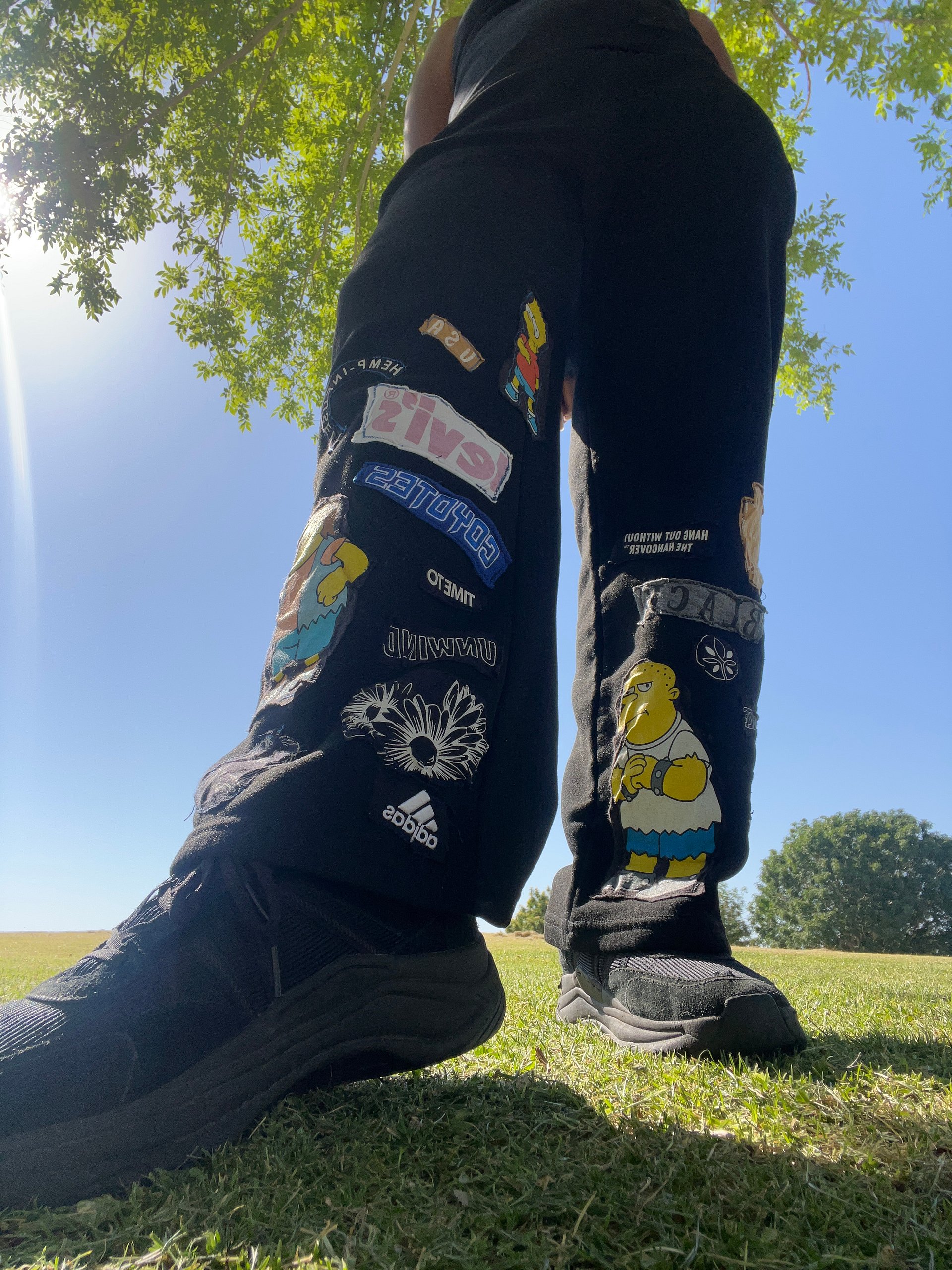 Simpson Women's Black Joggers product image (2)