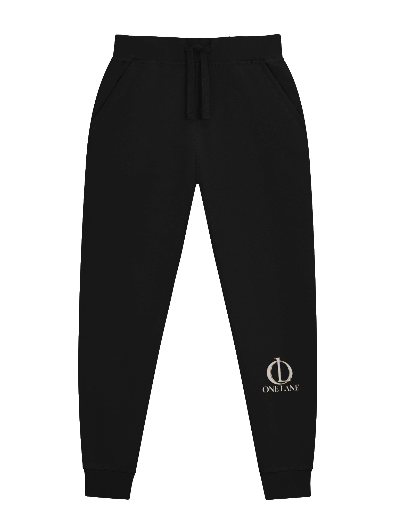 ONE LANE Gold Monogram Joggers product image (3)
