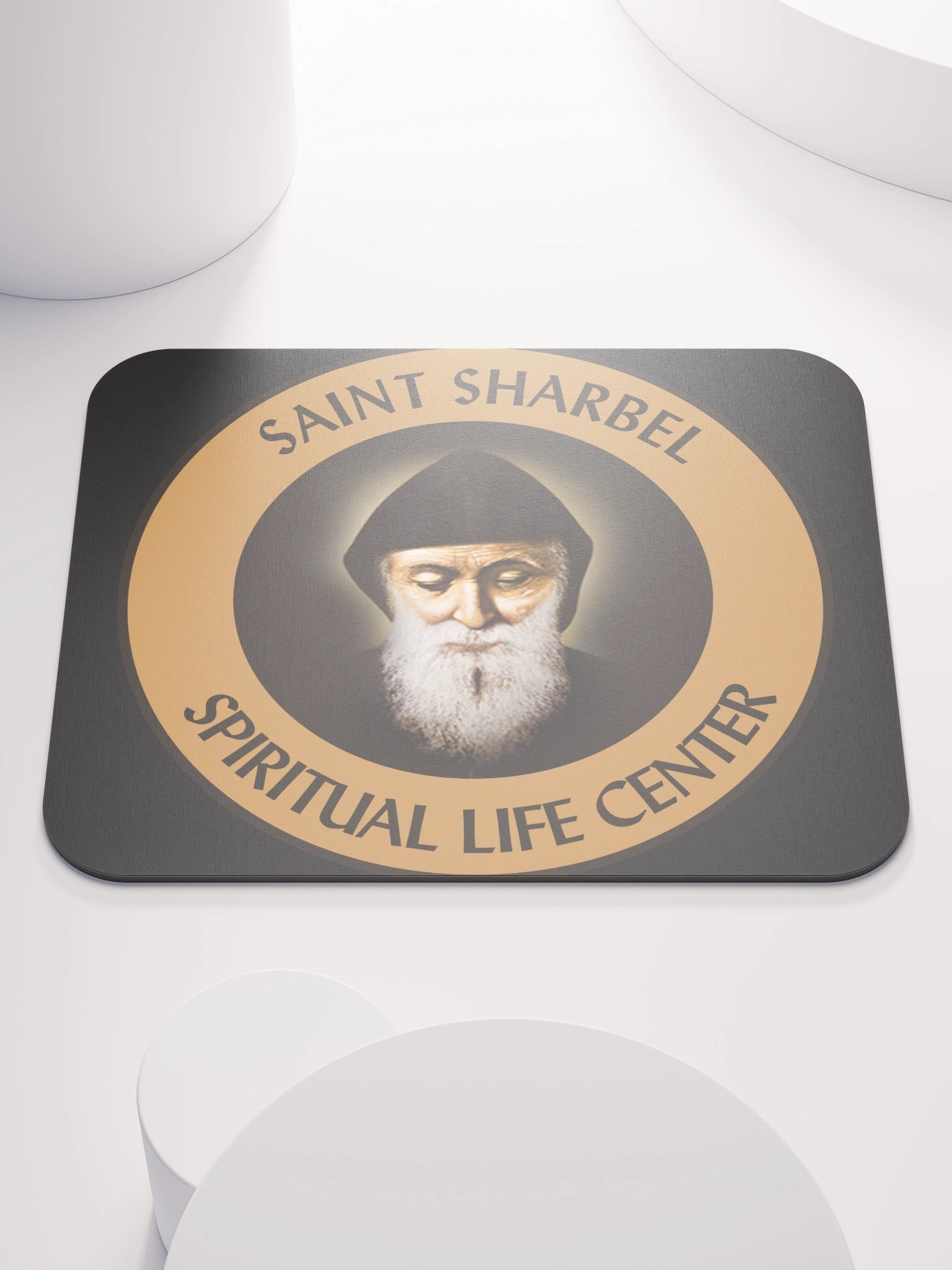 Saint Sharbel Center Mouse Pad product image (1)