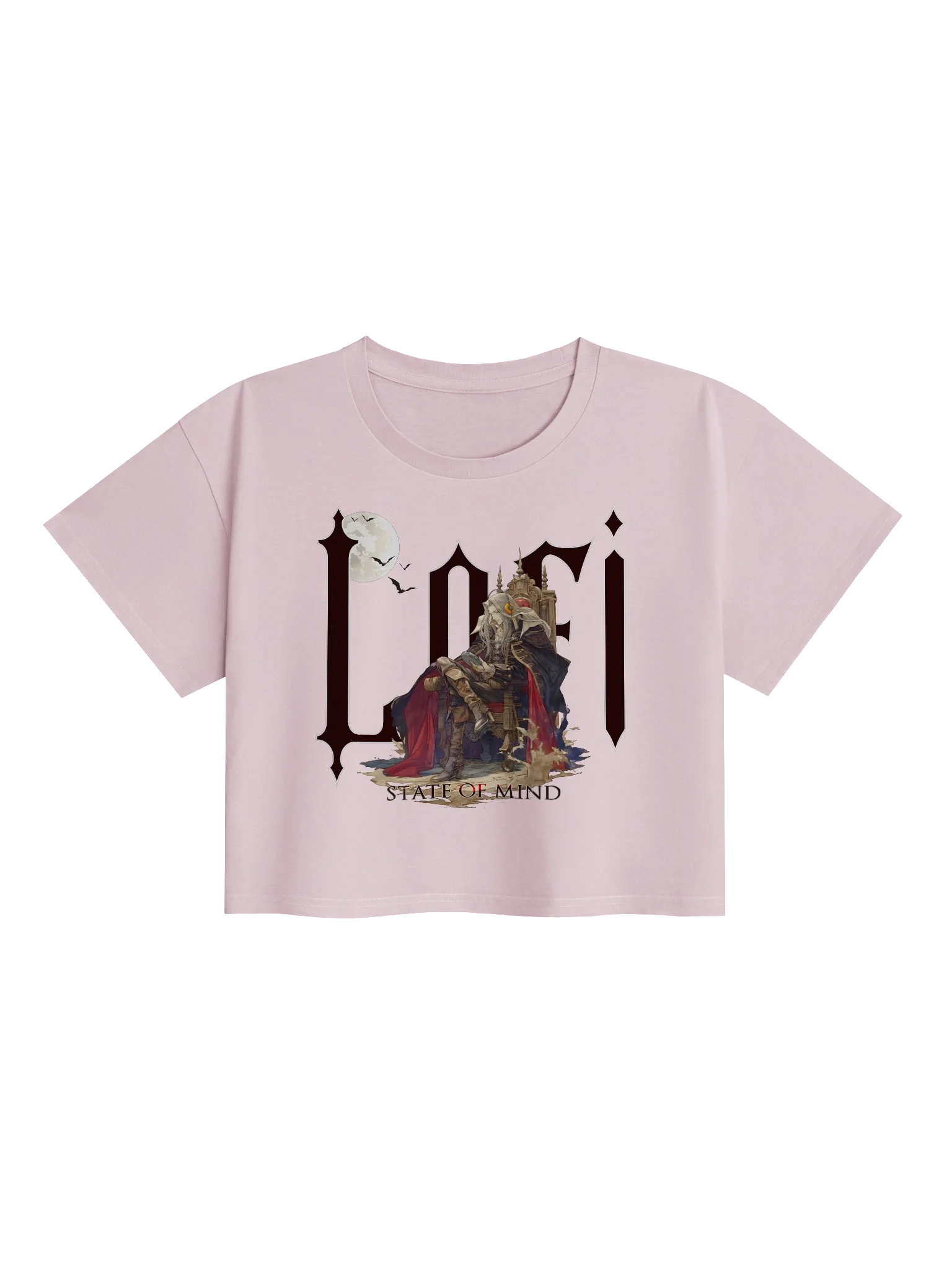 Symphony of the Night "LoFi State of Mind" Crop Top