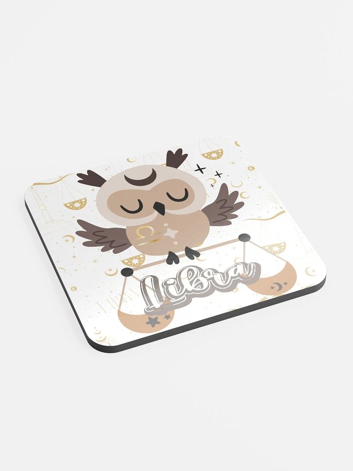 Libra Balance Cork Coaster product image (2)