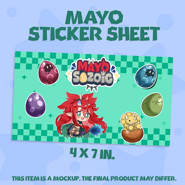 Mayo Sticker Sheet product image (1)