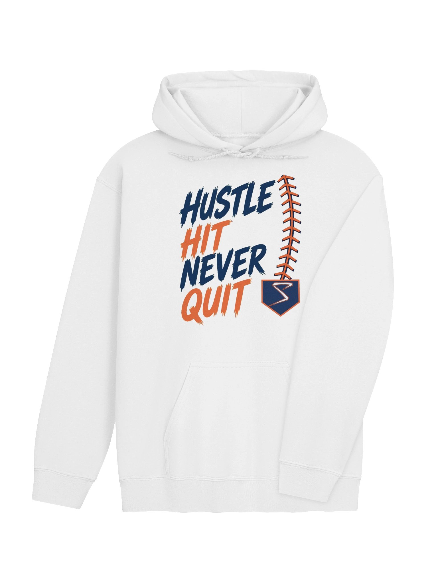 Hustle Hit Never Quit Unisex Hoodie product image (2)