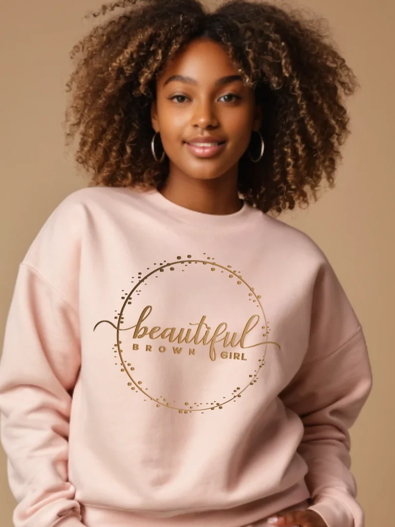 Beautiful Brown Girl Signature Sweatshirt product image (16)
