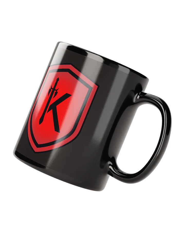 Dripping With Gravy & Shield Logo Blk Glossy Mug product image (3)