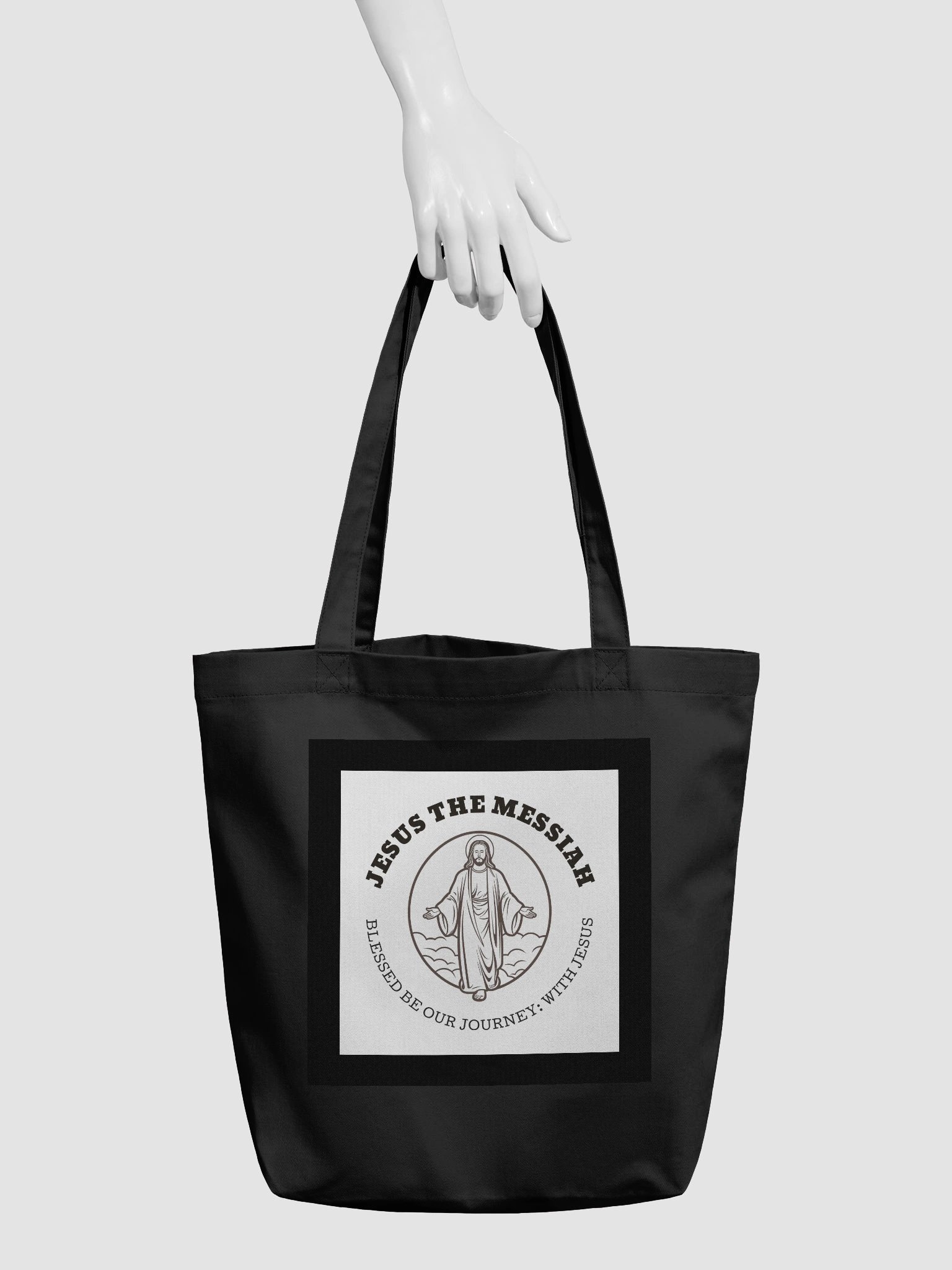 Jesus The Messiah Premium Faith Tote Bag – Dual-Sided Evangelism Edition product image (3)