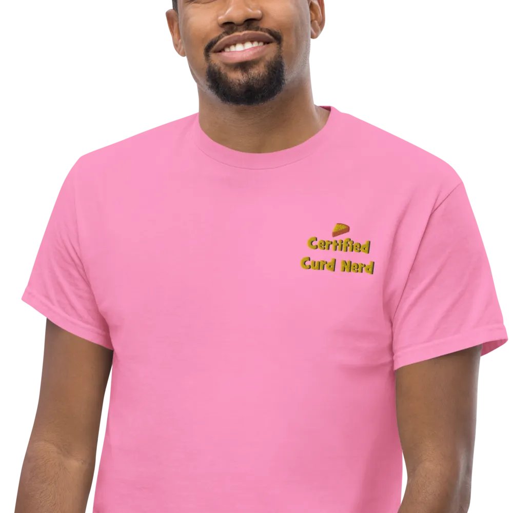 Certified Curd Nerd T-Shirt Embroided Logo product image (153)