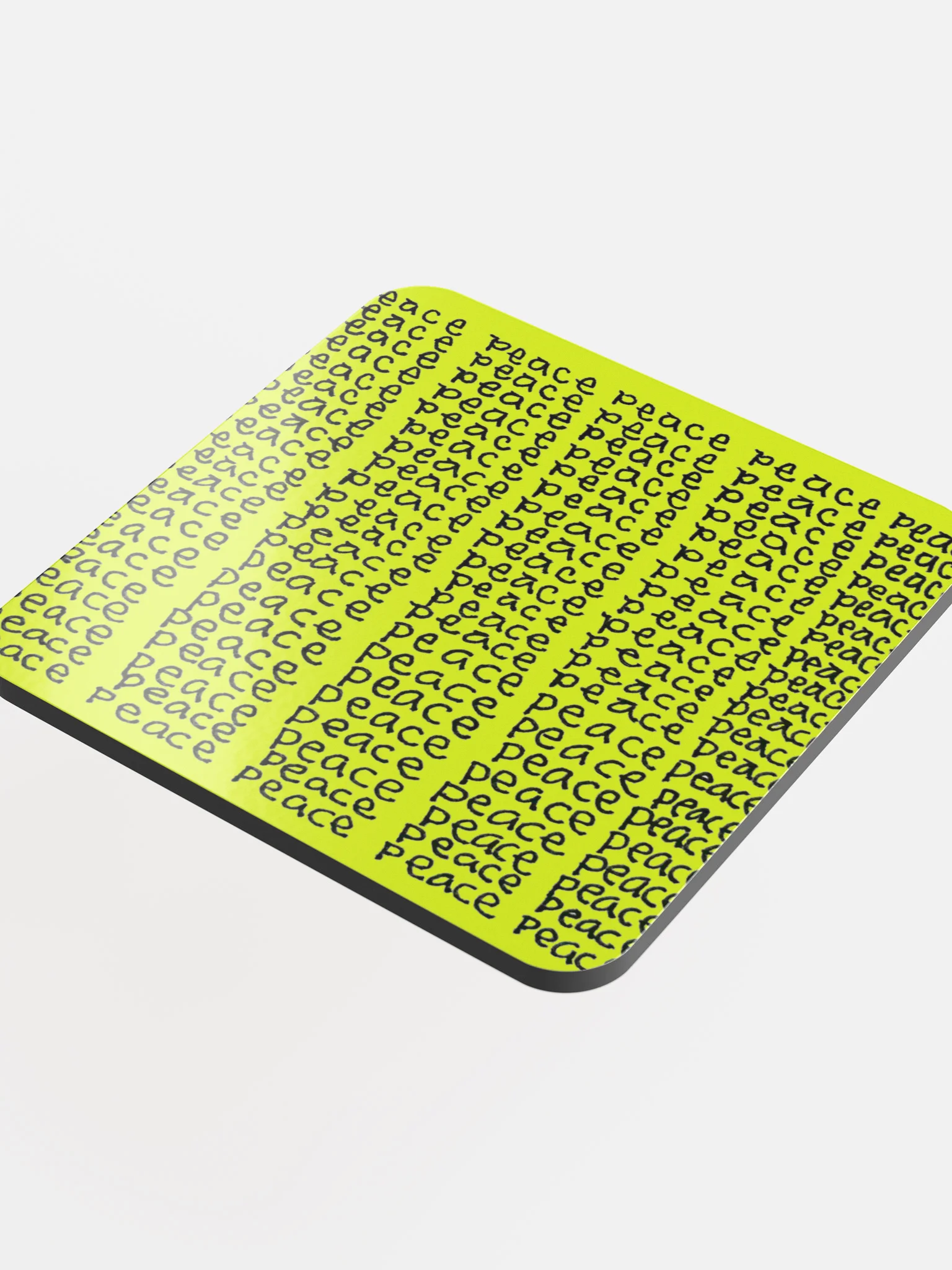 Peace 2 Coaster (Yellow) product image (4)