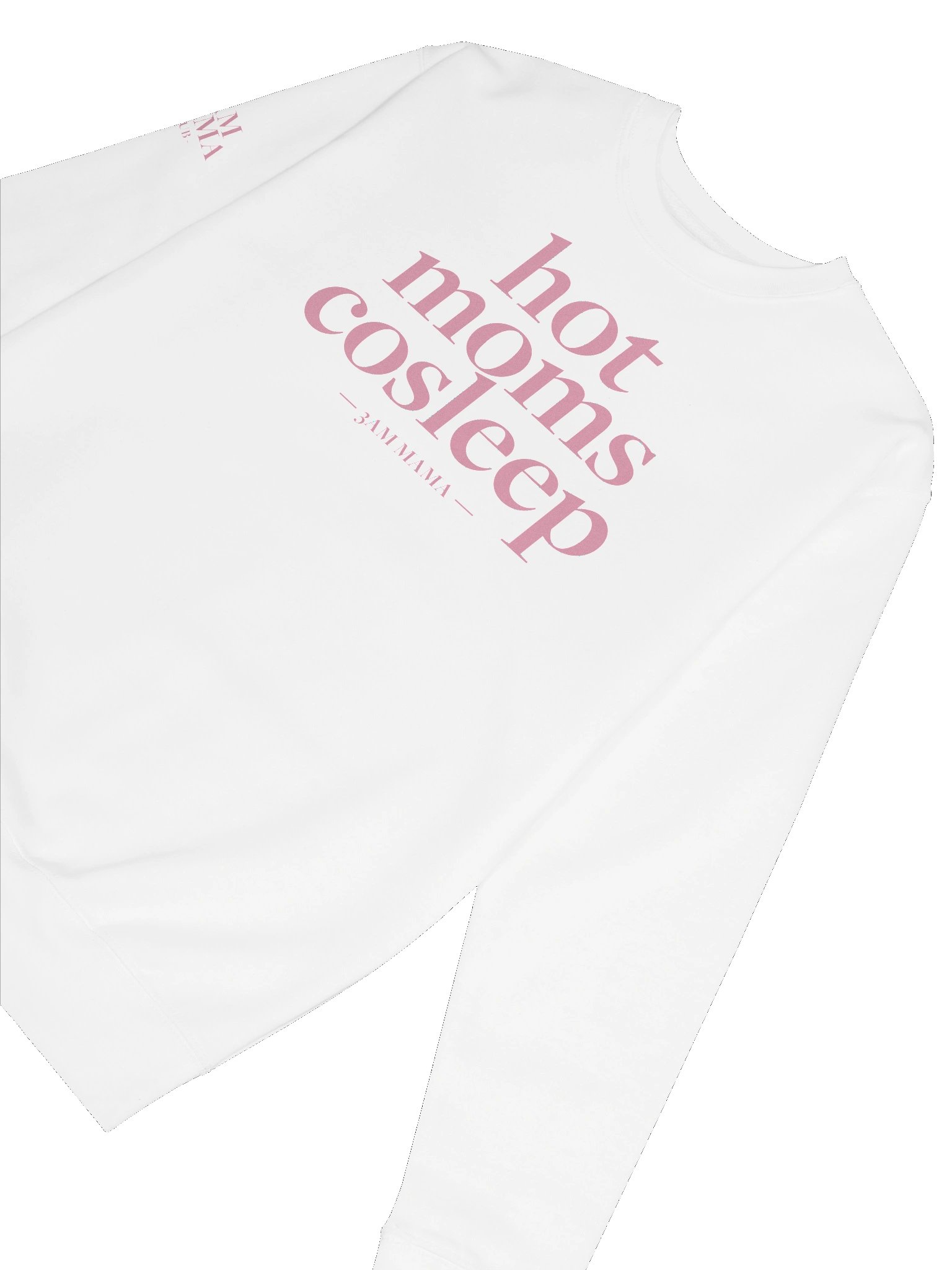 Hot Moms Cosleep Crewneck - White product image (6)