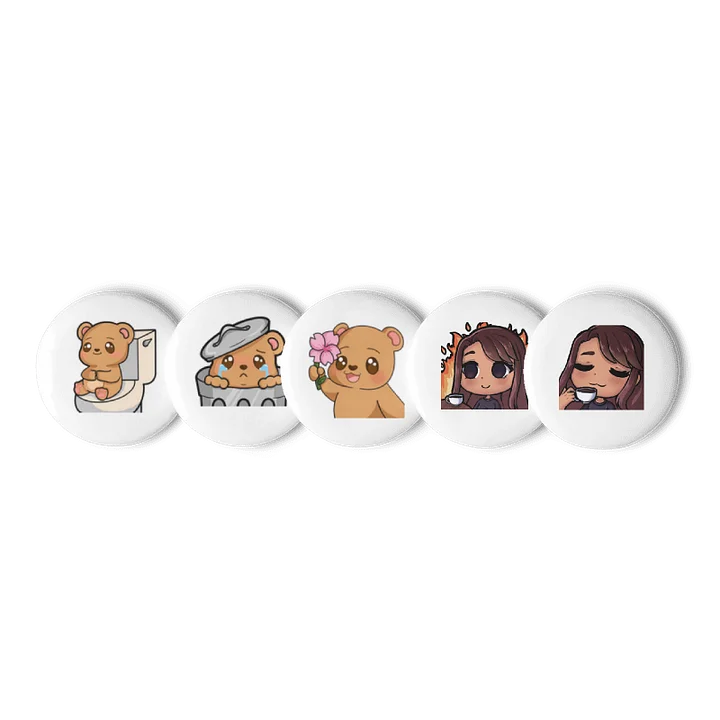 Cosy Chaotic Pin Set 🐻 product image (2)