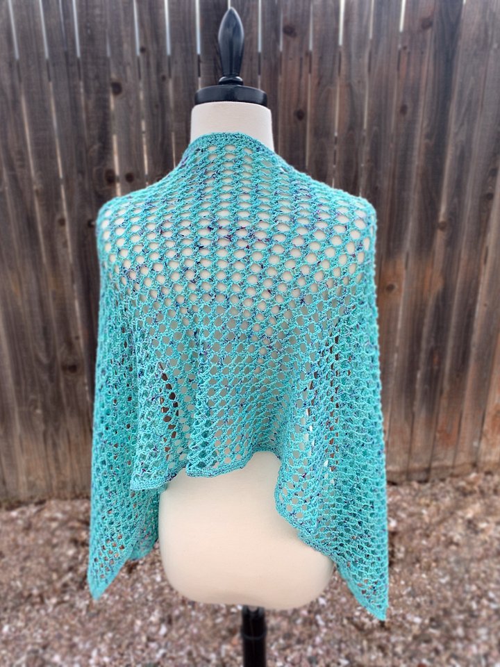 Crosshatch Shawl product image (2)