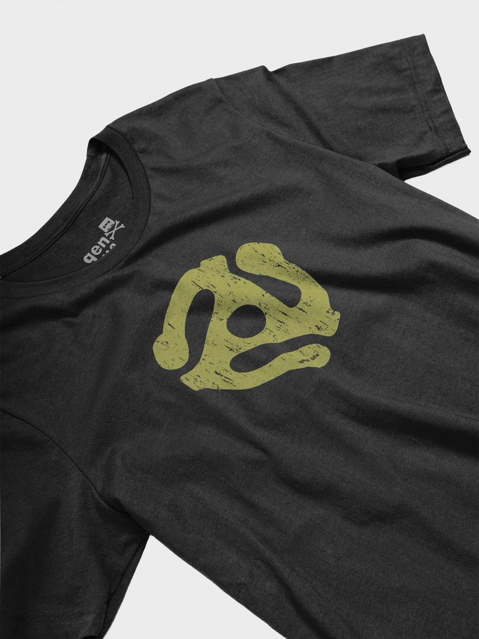45 RPM Vinyl Record Adapter Tshirt product image (3)
