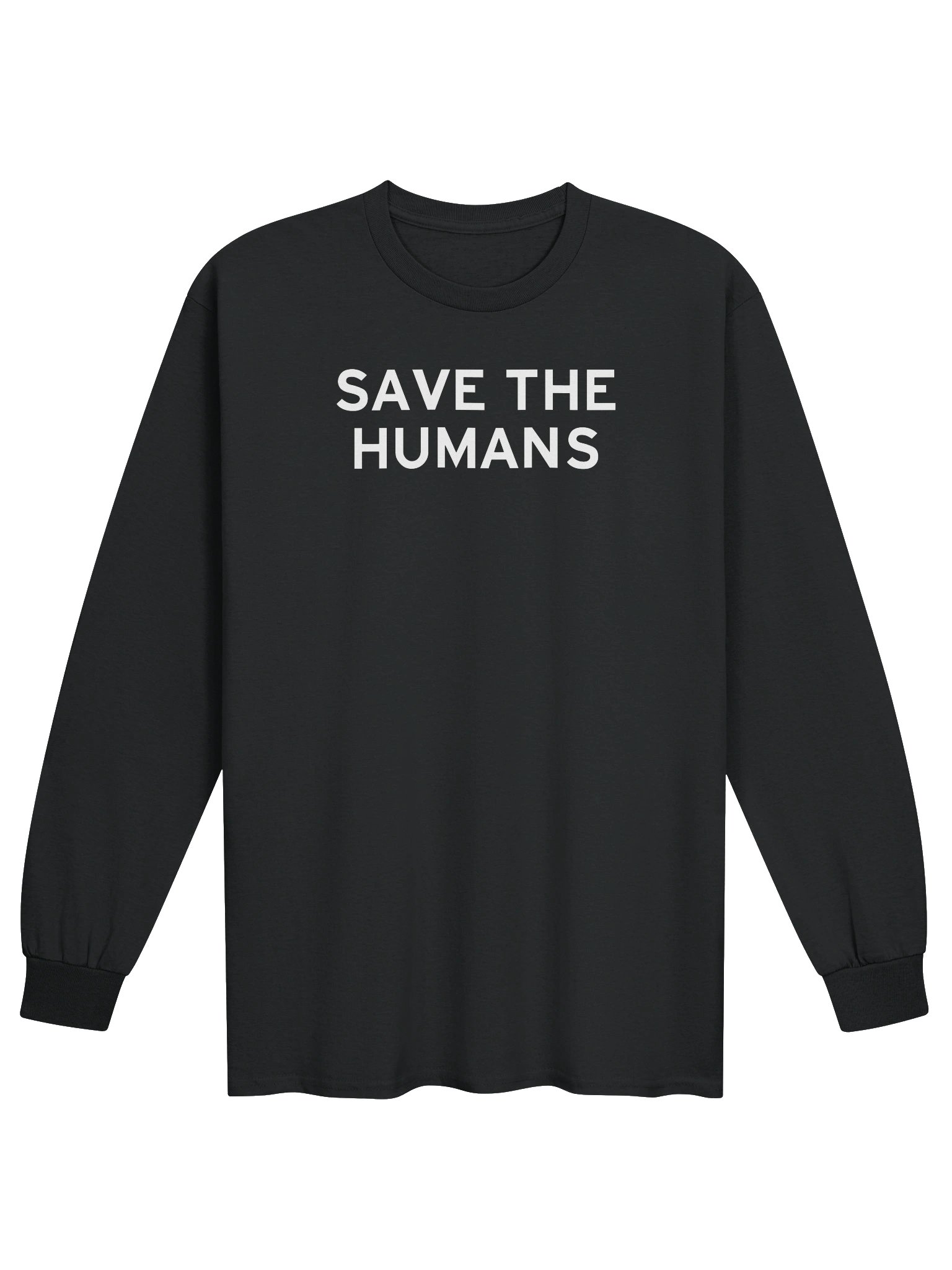 Save the Humans Long-Sleeve T-Shirt product image (1)