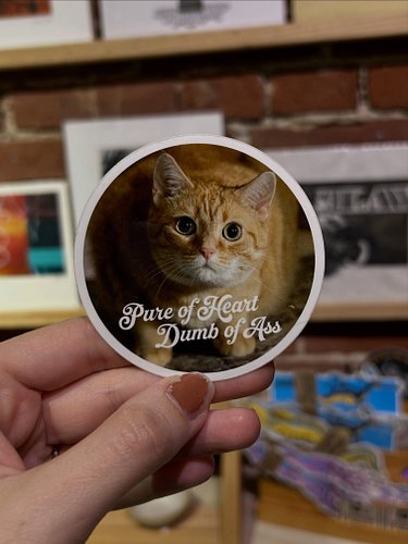 Mitu is making her sticker debut! You can find her with Jinx @waldosandco ✨
_________
Orange cat tortie stickers collector Ge...