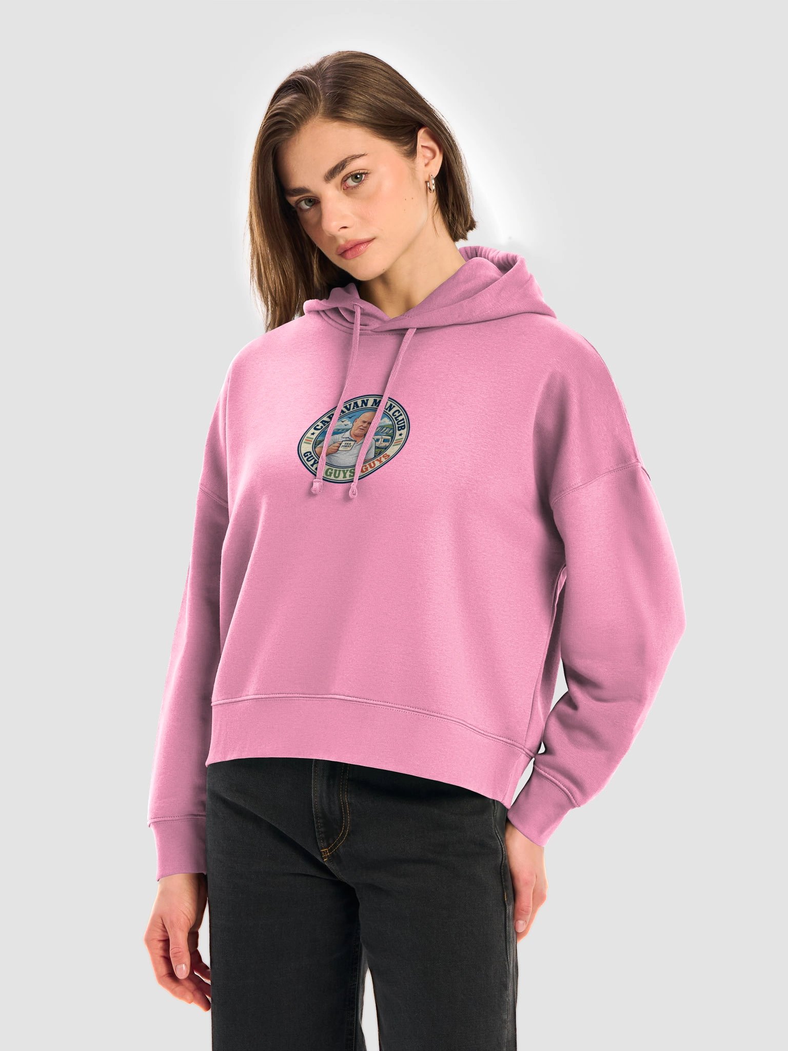 Guys Guys Guys | Women’s Pink Hoodie product image (5)