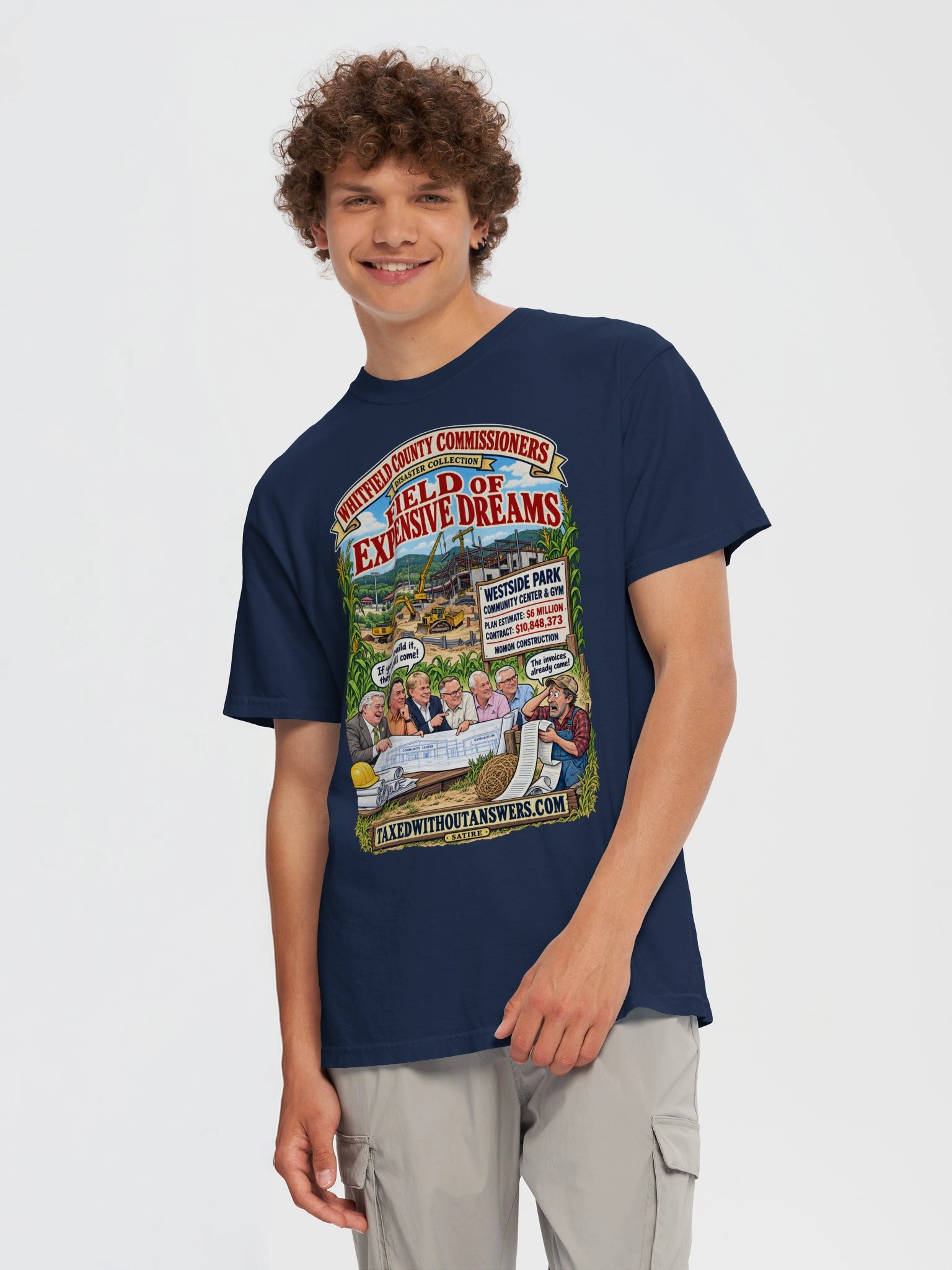 Westside Park shirt: “Field of Expensive Dreams” — Commissioners Disaster Collection product image (2)