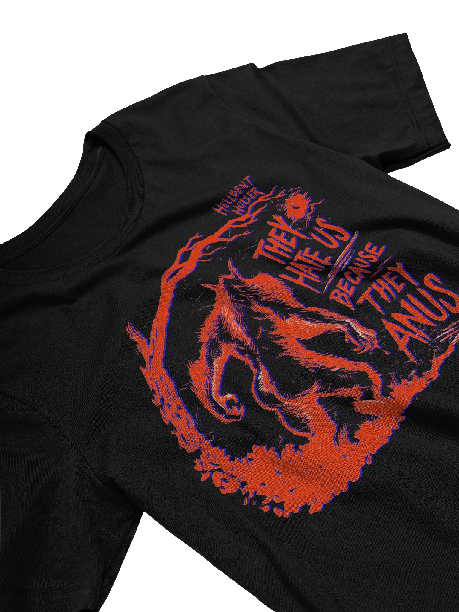 Hate Us Werewolf Tee product image (11)