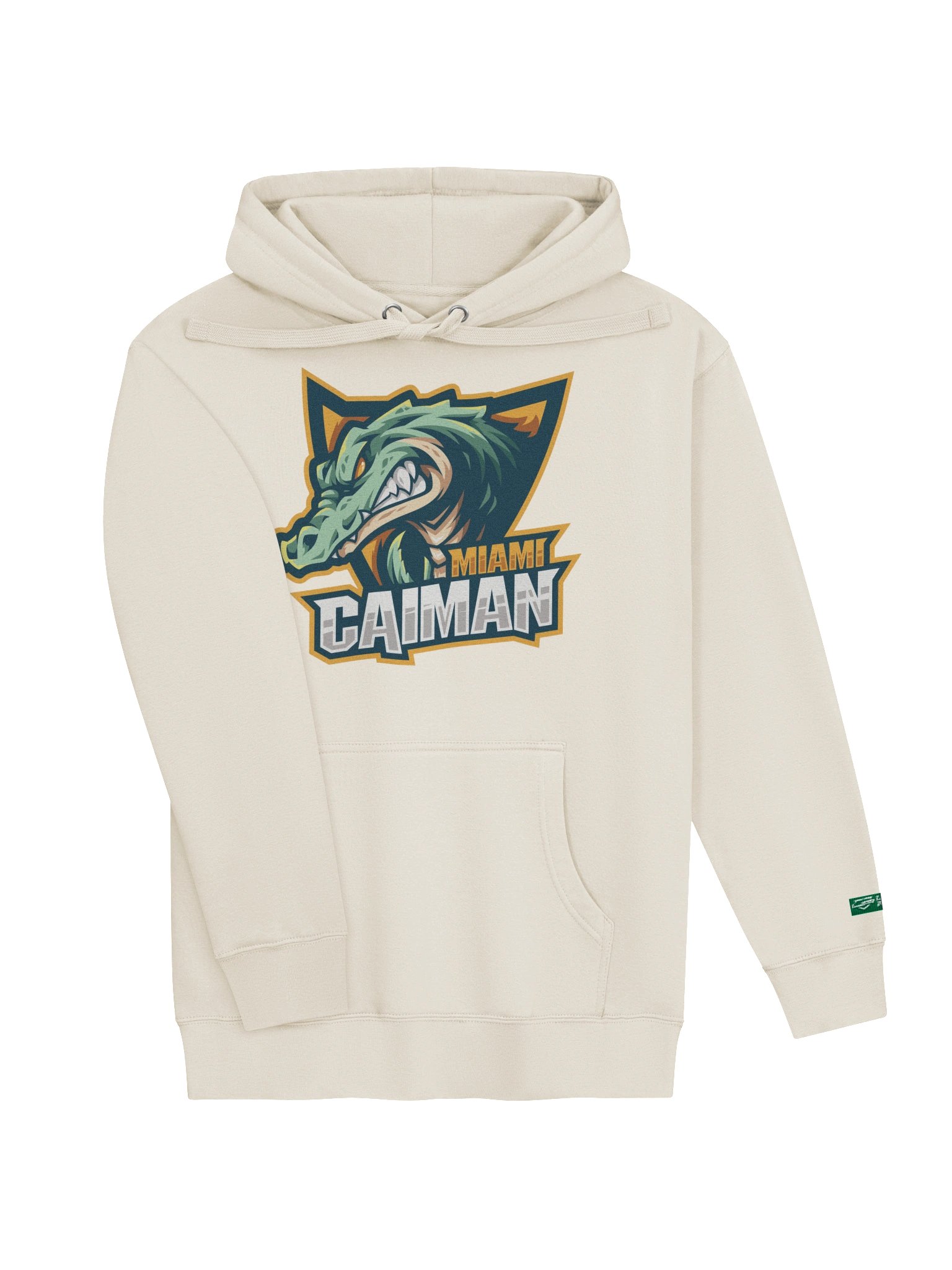 Miami Caiman Logo Hoodie product image (3)