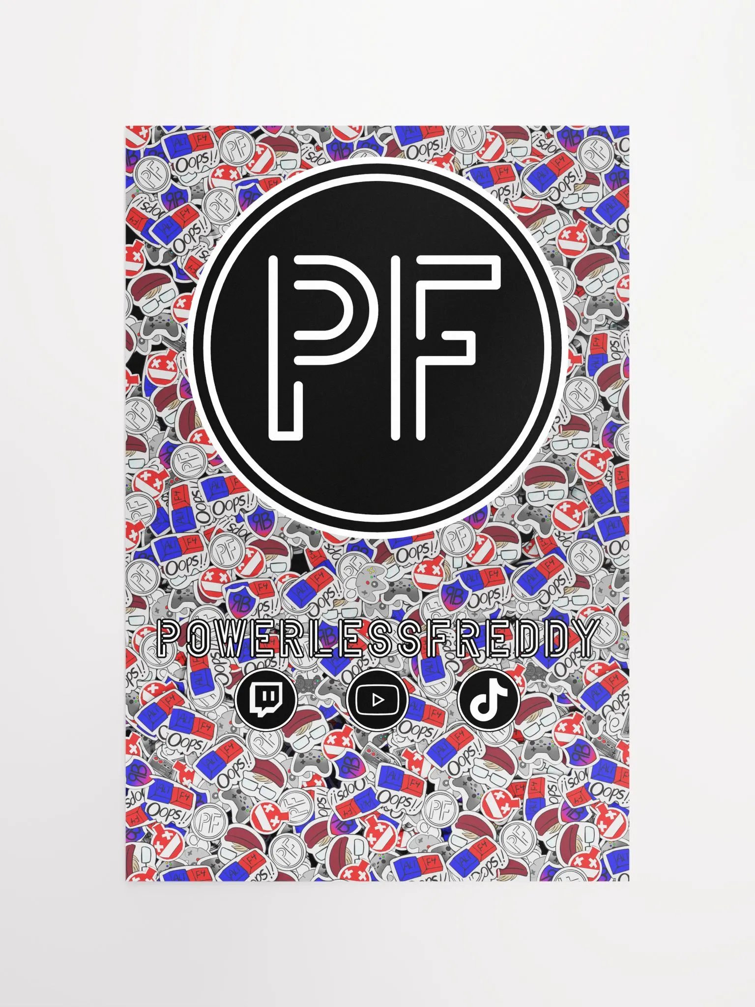 Sticker-Bomb Poster (No Frame) product image (10)