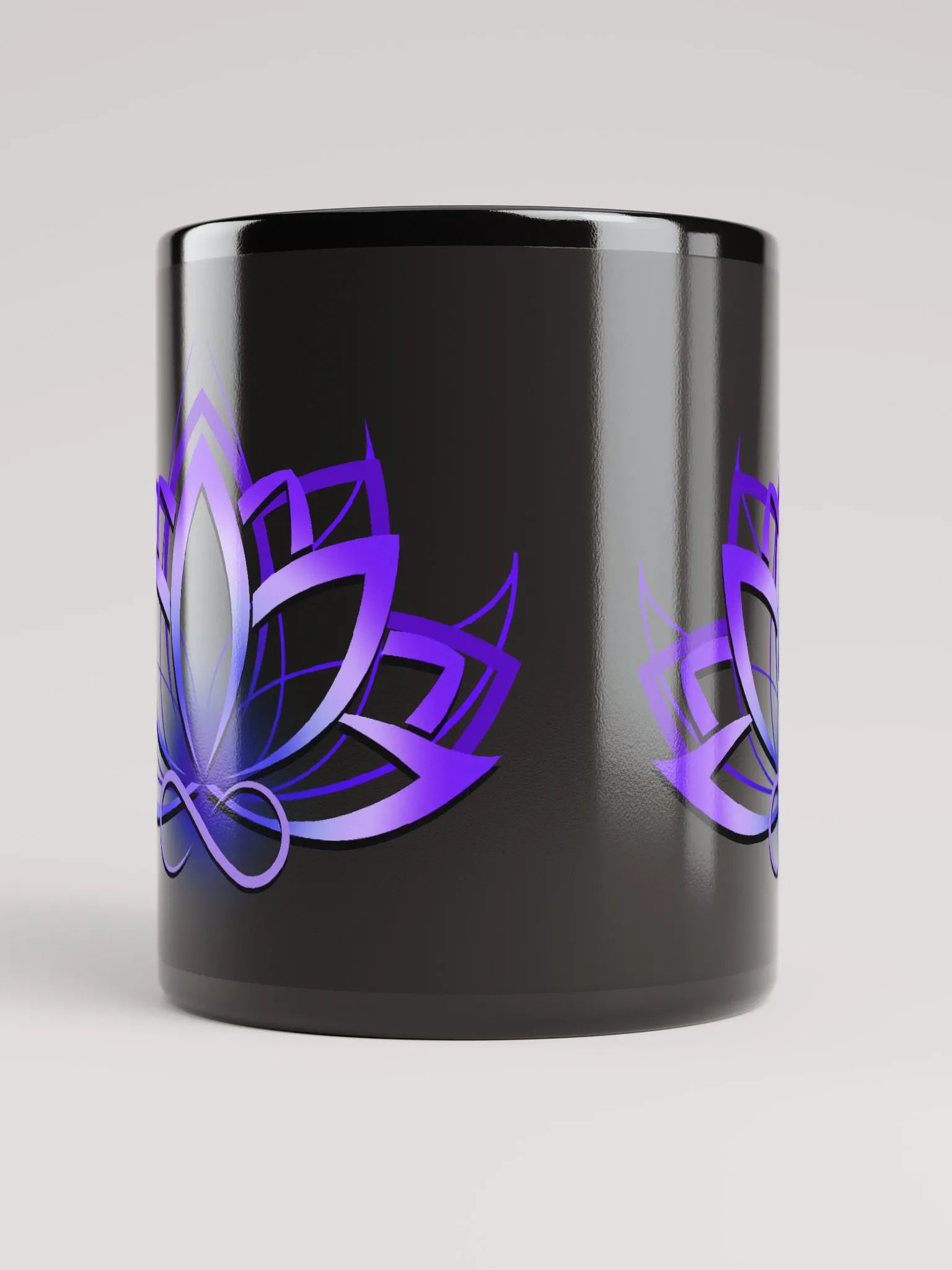 Flexxfinity Lotus Black Mug product image (5)