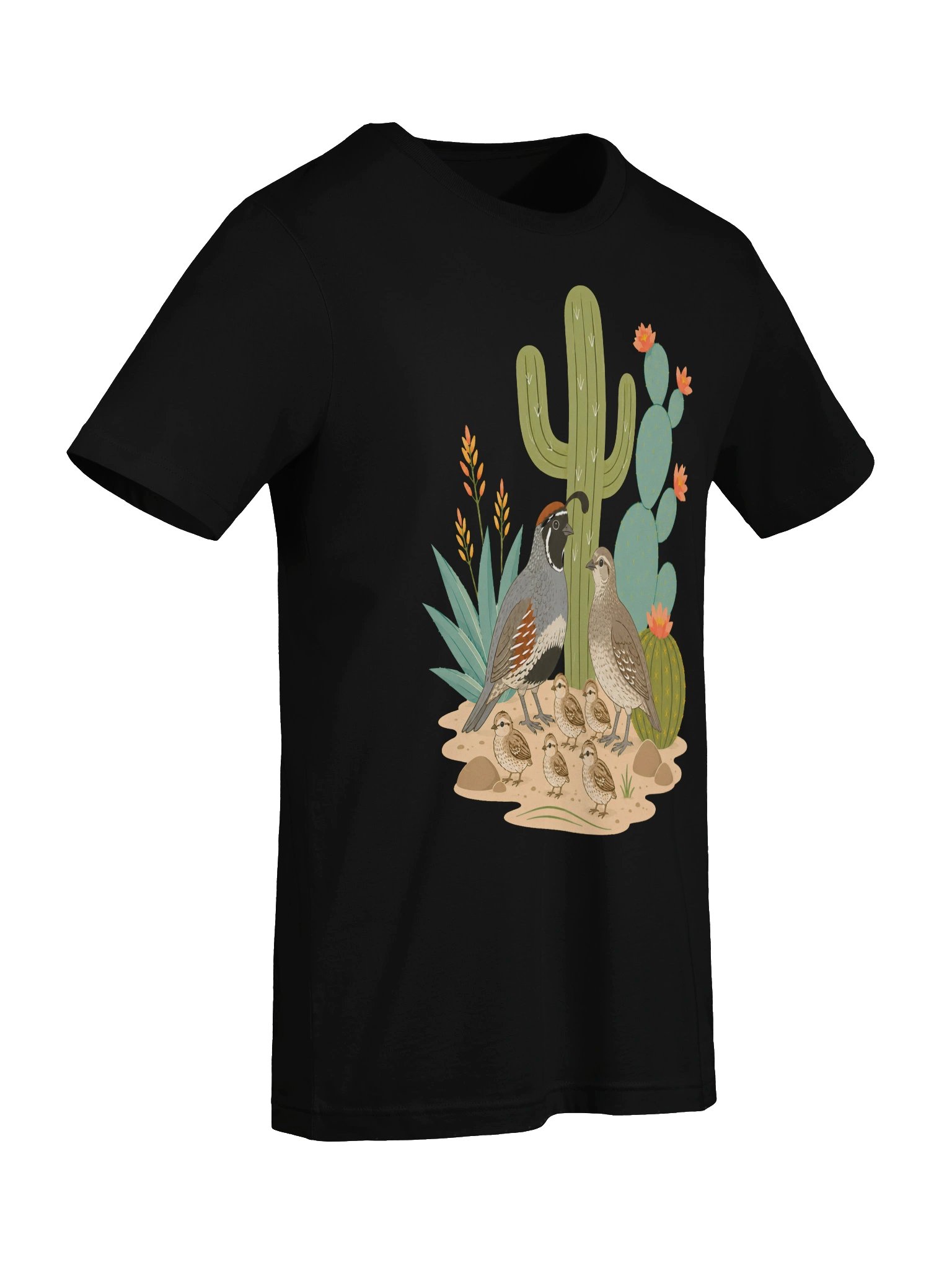 Desert Quail Family Tee product image (70)