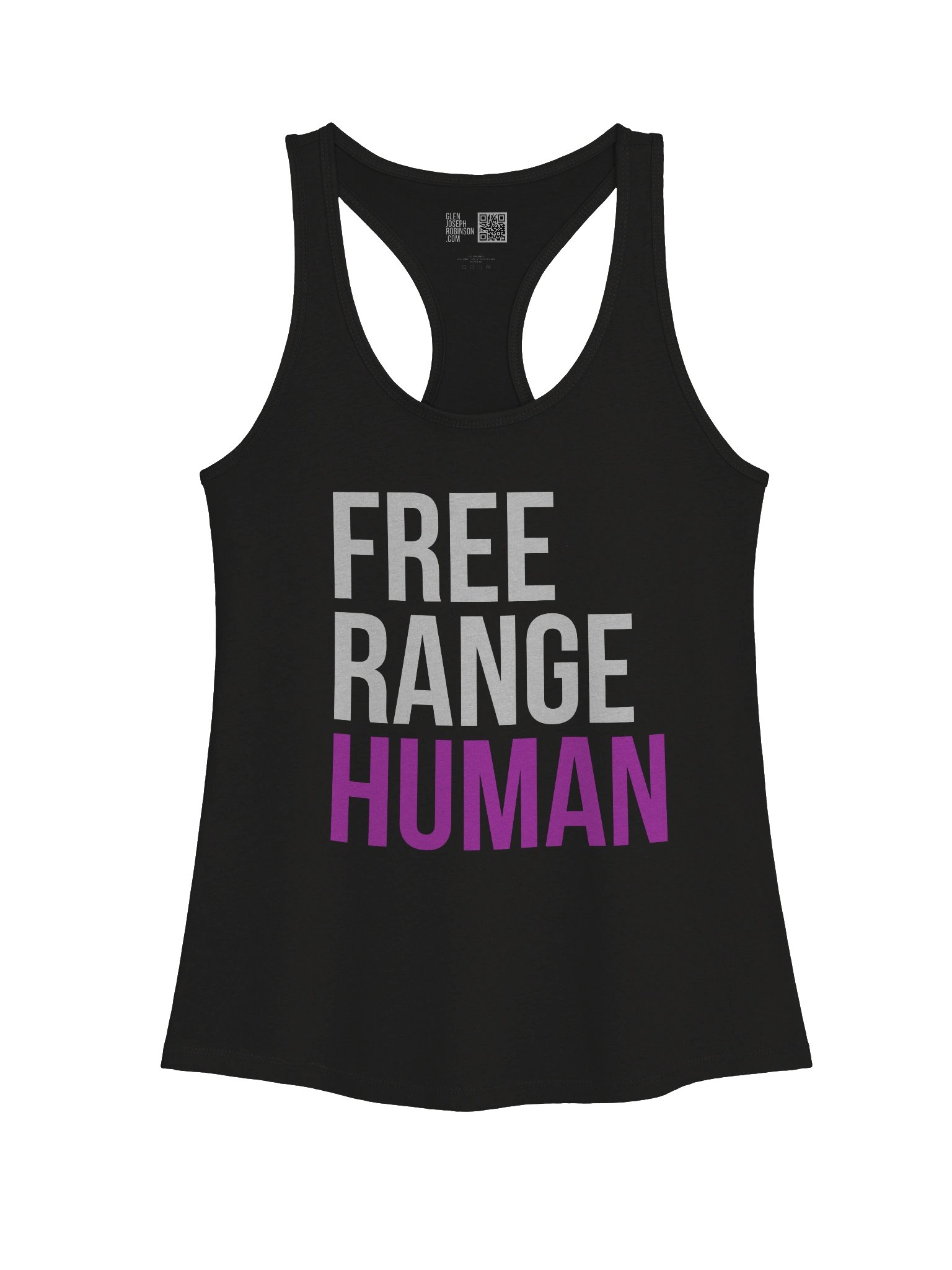 Free Range Human Racerback Tank Top product image (1)
