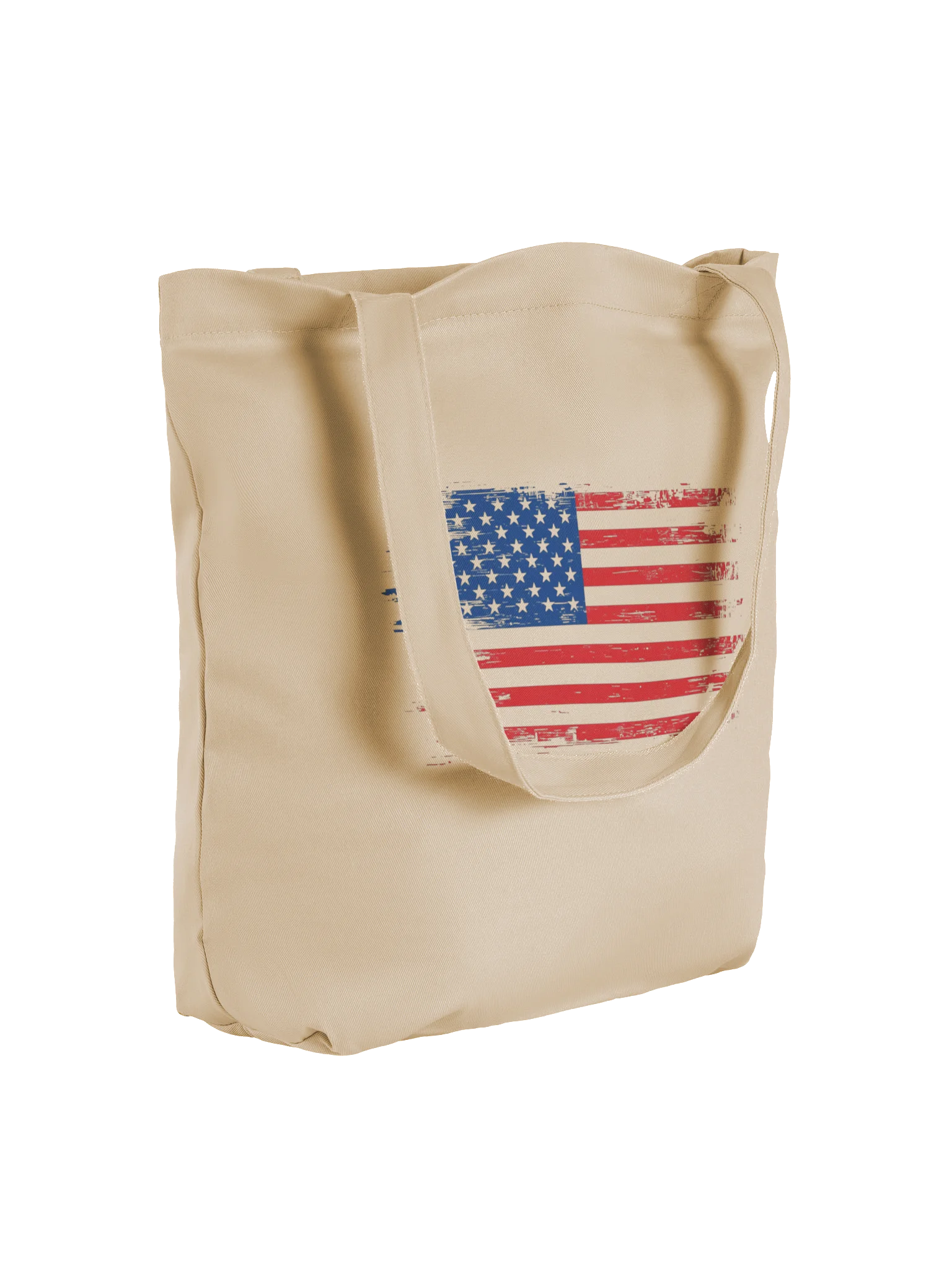 Distressed American Flag Tote Bag product image (4)