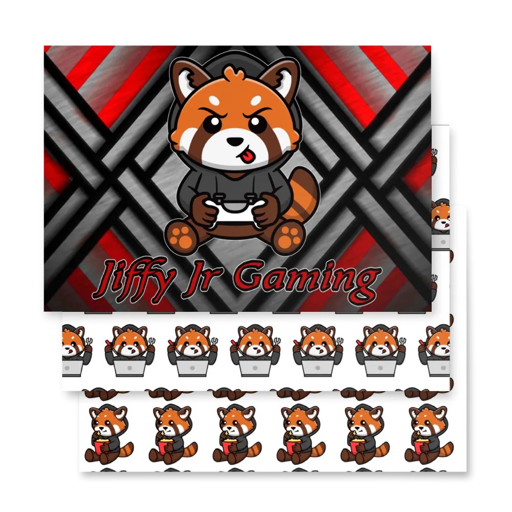 Red Panda Logo Wrapping Paper Set product image (4)