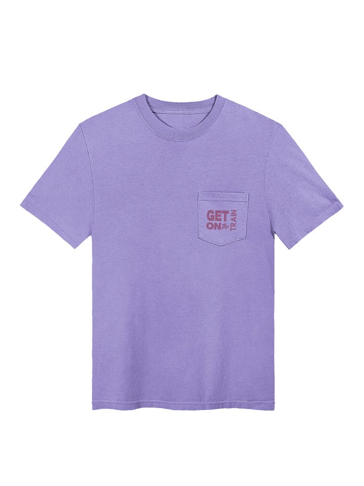 24hr Train Pocket Tee - Purple product image (2)