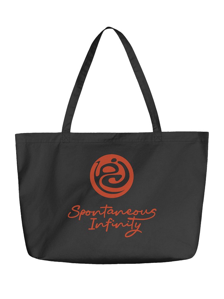 One Jazz Spontaneous Infinity Tote Bag (Black) product image (1)