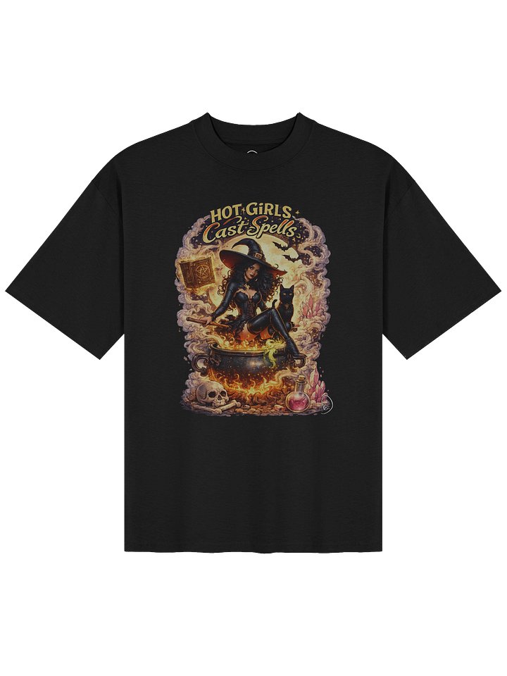 Hot Girls Cast Spells Oversized Tee product image (1)