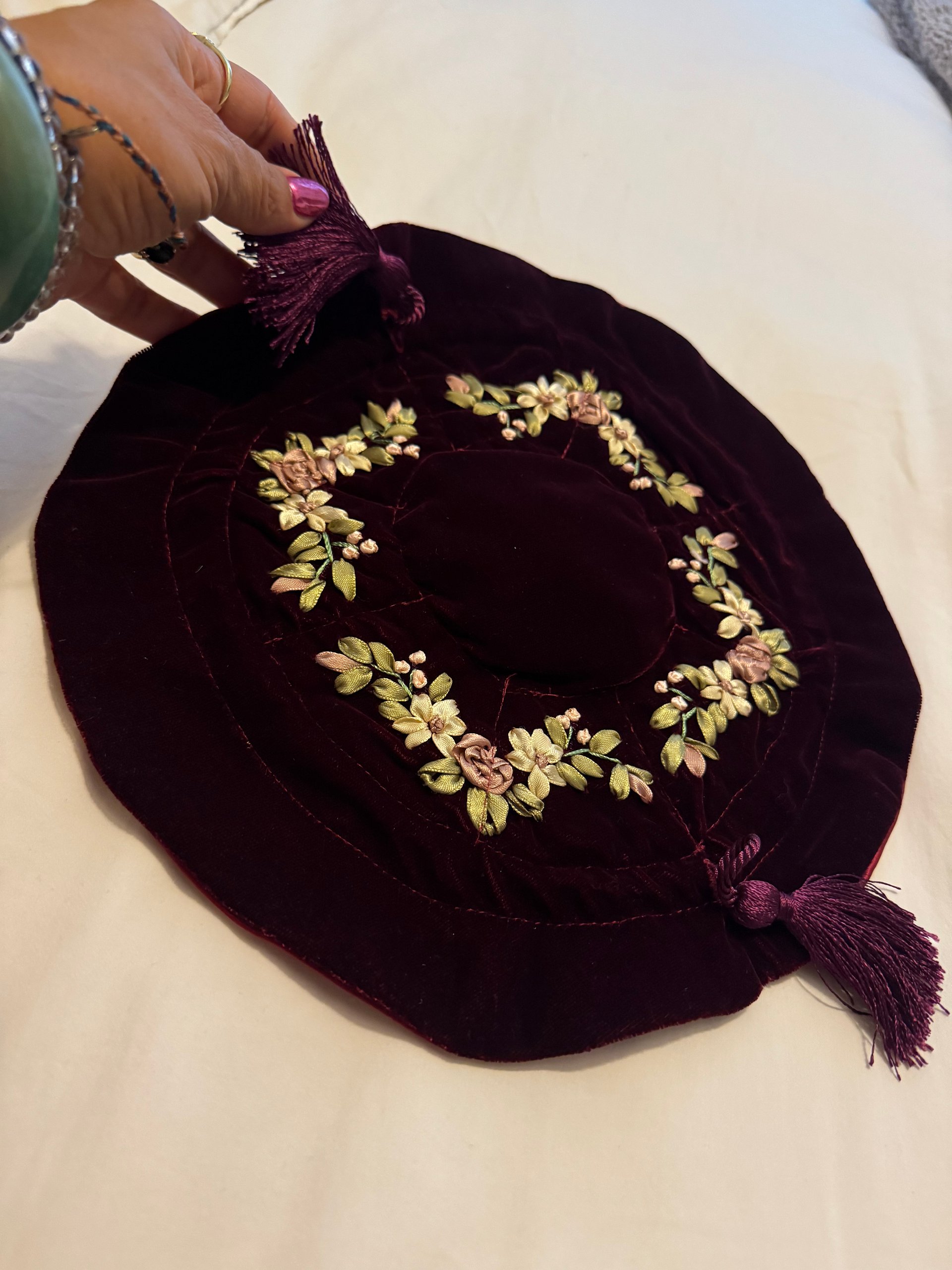 Satin Velvet Jewelry Bag product image (3)