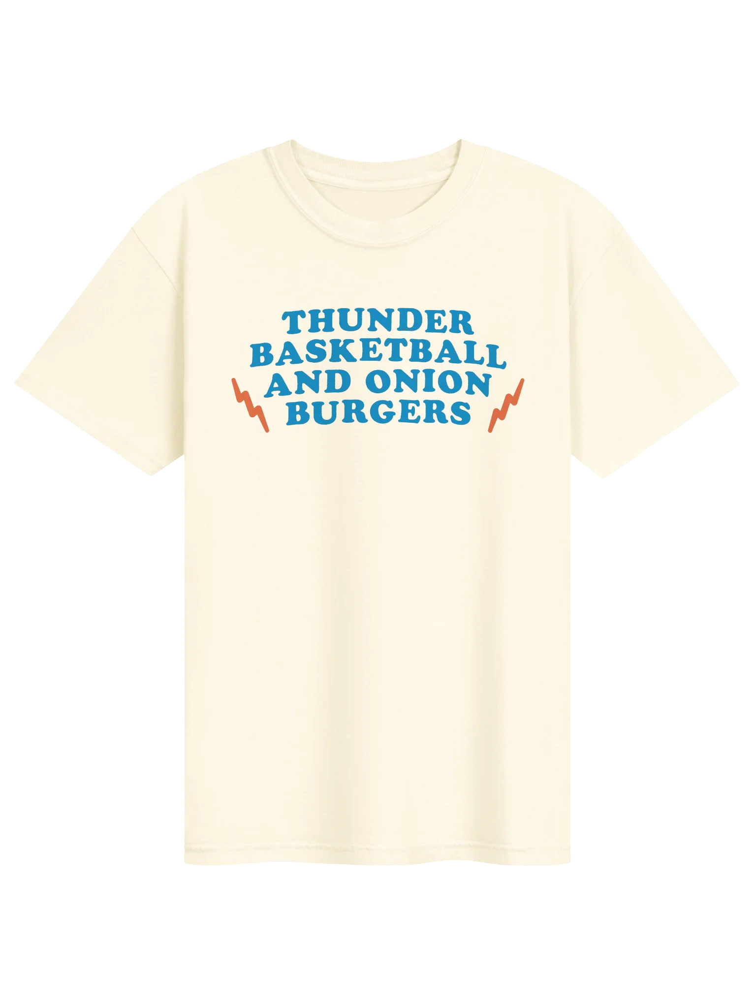 Thunder Basketball and Onion Burgers Tee product image (37)