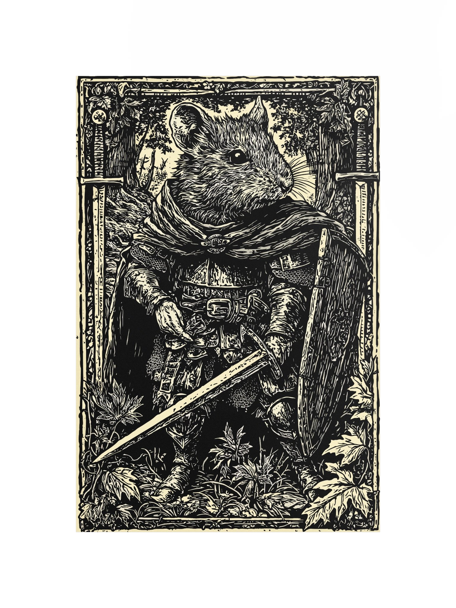 Mouse Knight – Tiny Heroes Poster product image (1)