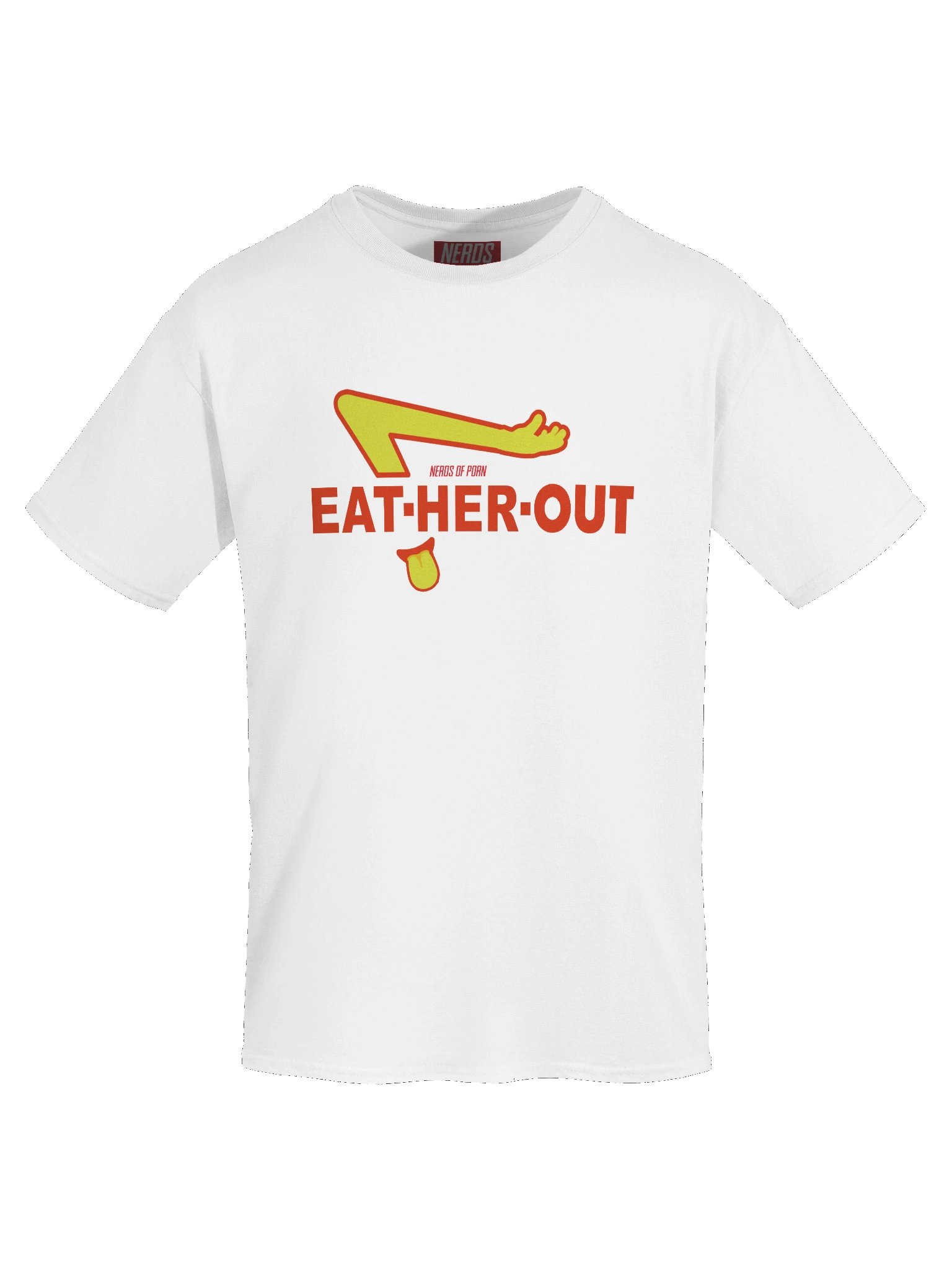 Eat Her Out Restaurant Parody Tee (white) product image (7)