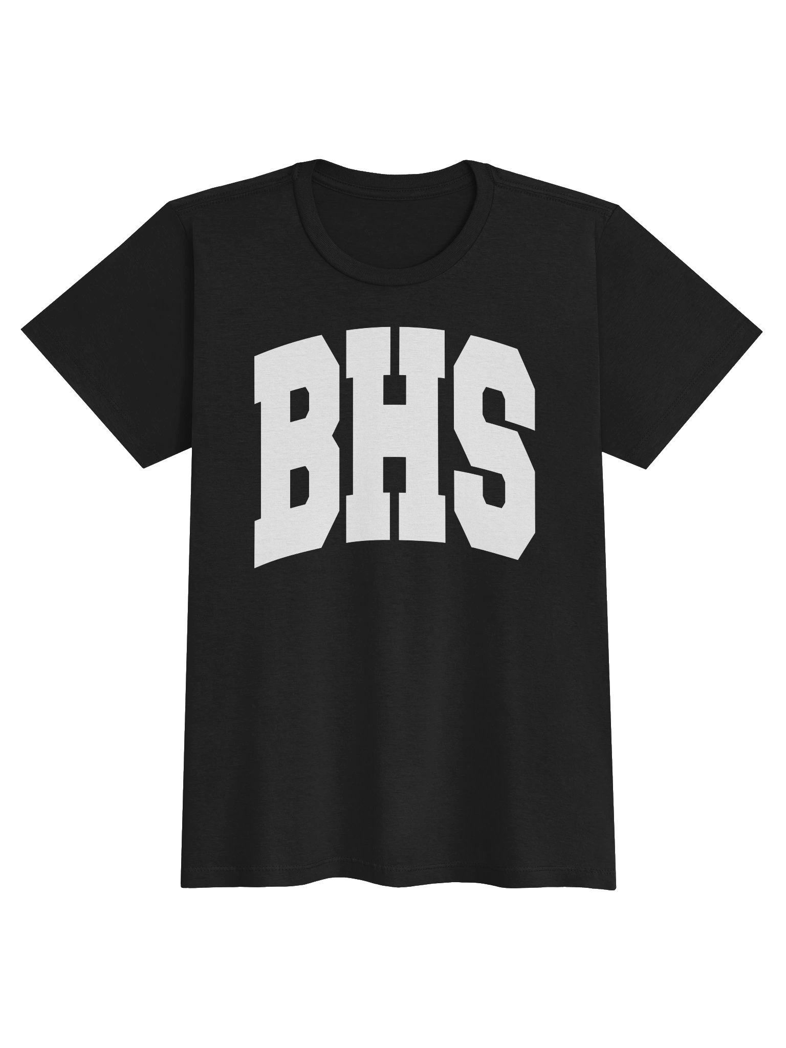 Custom Arched School Letters Women’s Soft T-Shirt product image (1)
