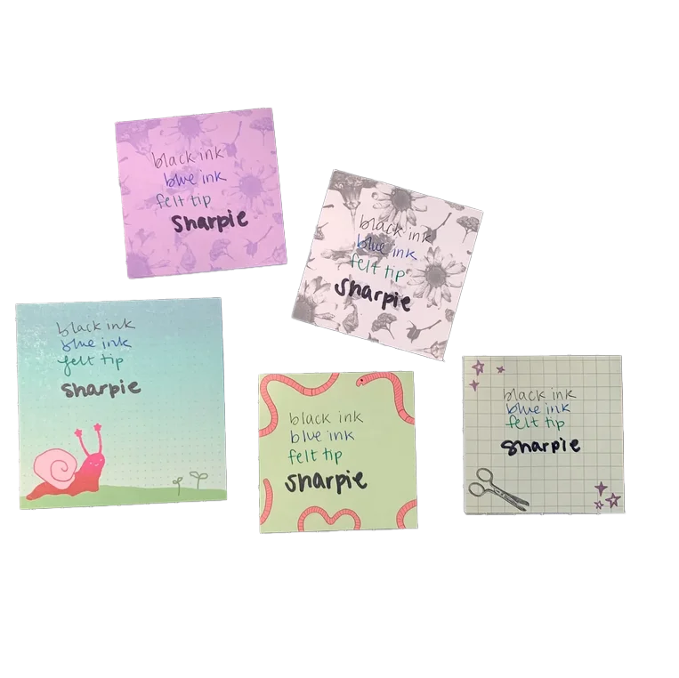 Garden Worm Sticky Notes product image (2)