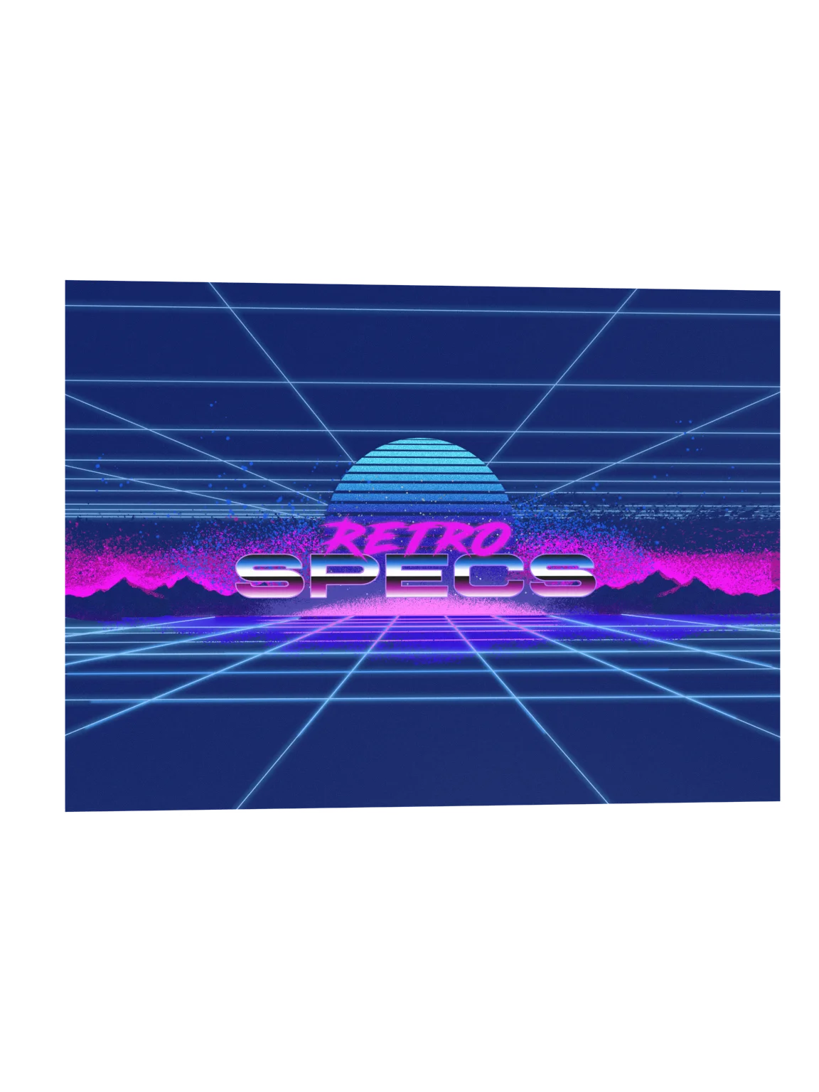 RETRO SPECS: Grid Lanscape Poster product image (4)