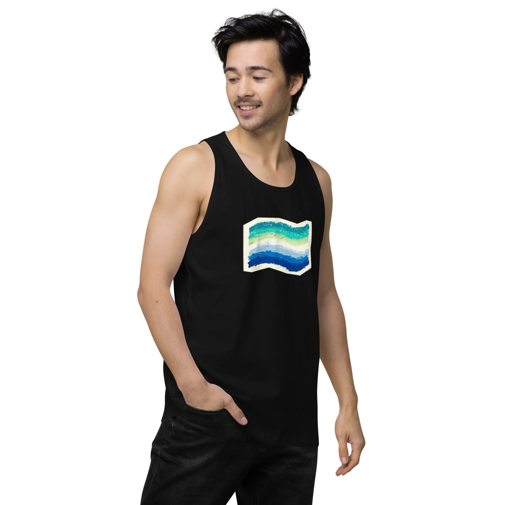 The Gay Men's Pride Flag Tanktop product image (3)