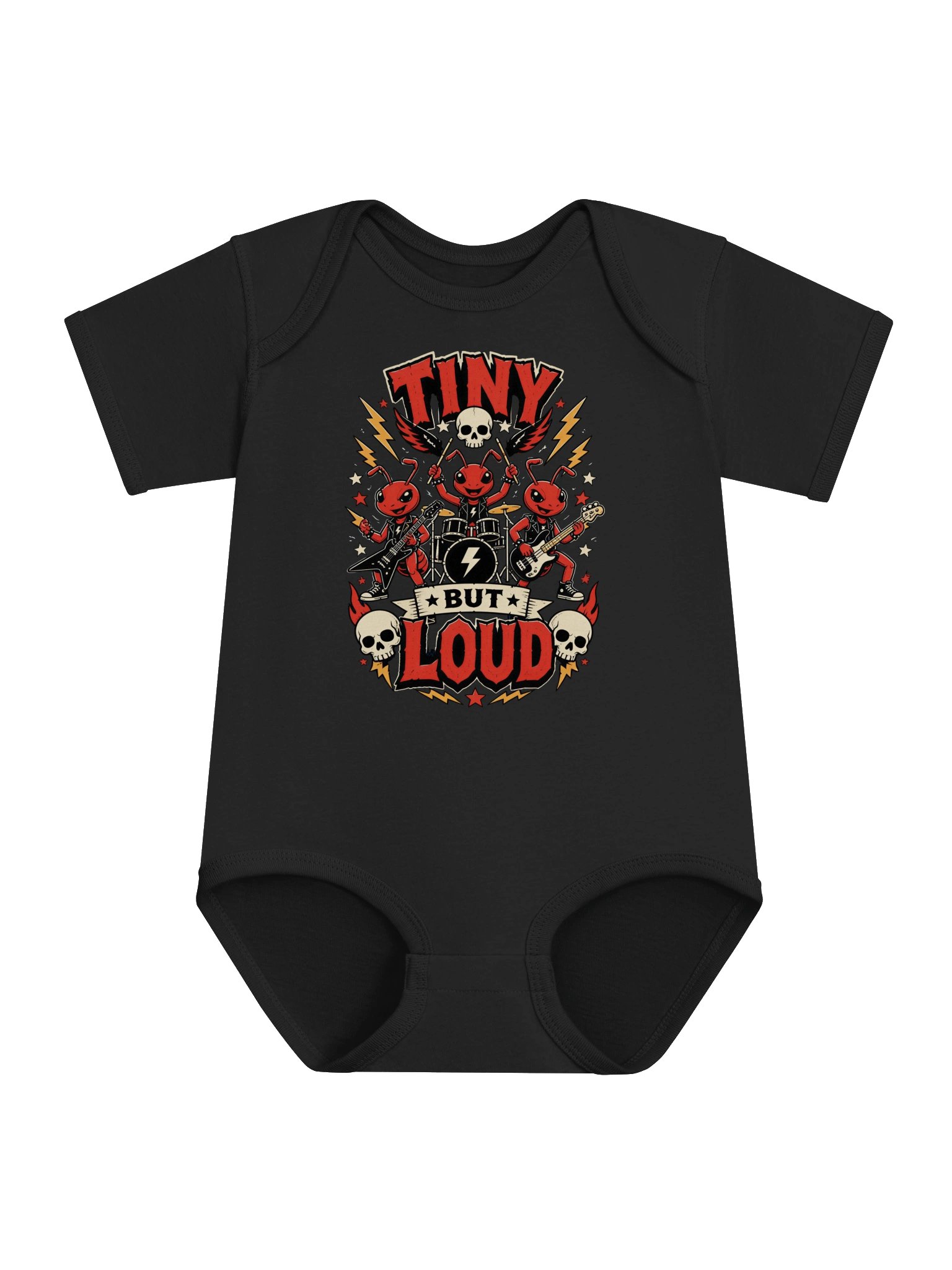 Tiny But Loud Baby Punk Ant Bodysuit product image (1)