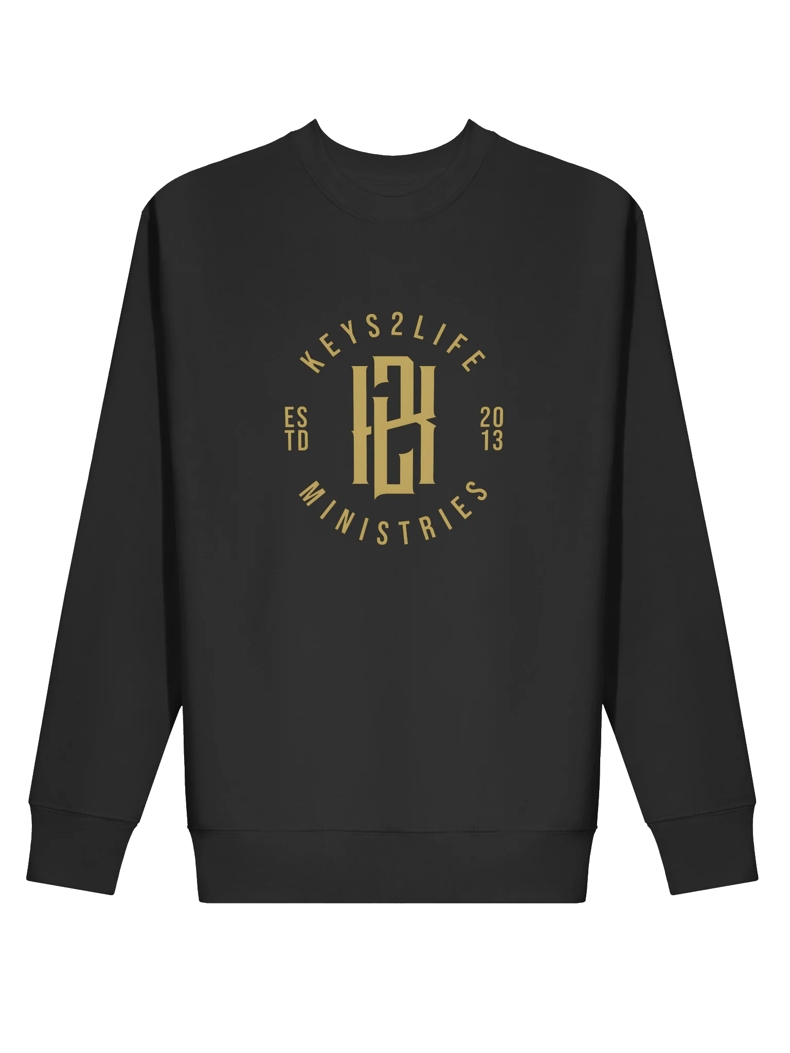 Keys2Life Ministries Gold Emblem Sweatshirt product image (14)