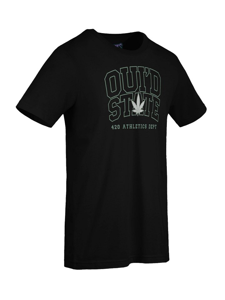 “OUI’D STATE” Tee 🌿💨 | Higher Education Since 4:20 | Bella+Canvas Supersoft Unisex Shirt product image (2)