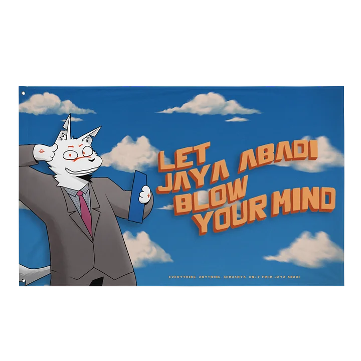 Let Jaya Abadi Blow Your Mind Flag product image (1)