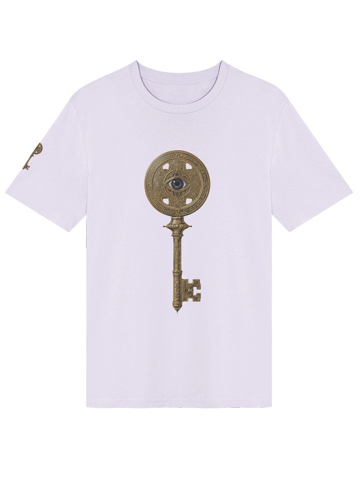 The Gatekeeper’s Key – Lavender Sigil Edition (Front + Right Shoulder Print) product image (1)