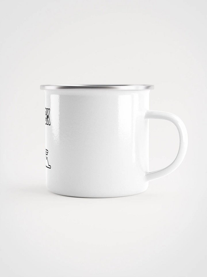 The Rock Enamel Camper Mug (White) product image (1)